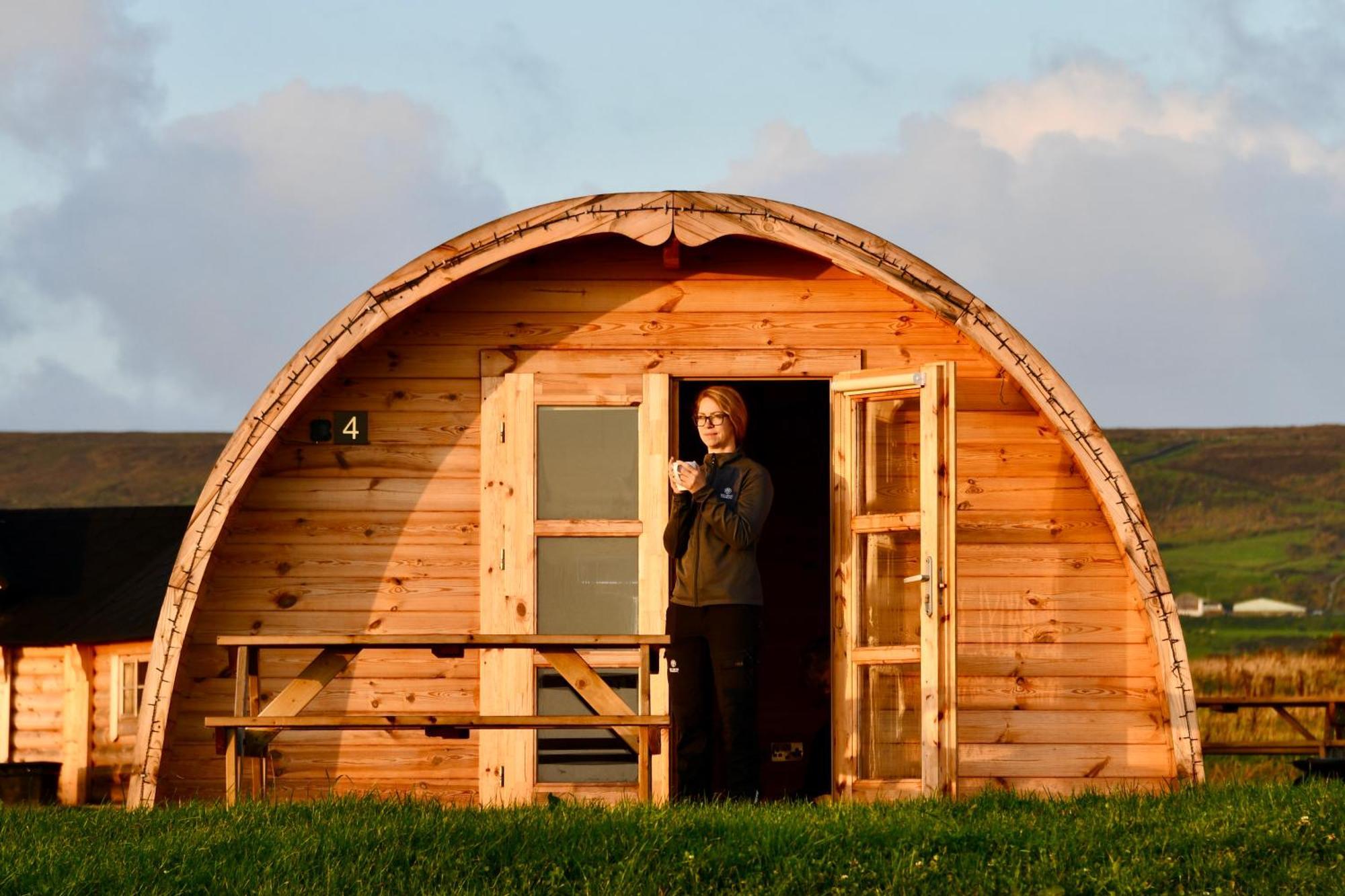 Hotel Ceide Glamping Ballycastle  Exterior foto