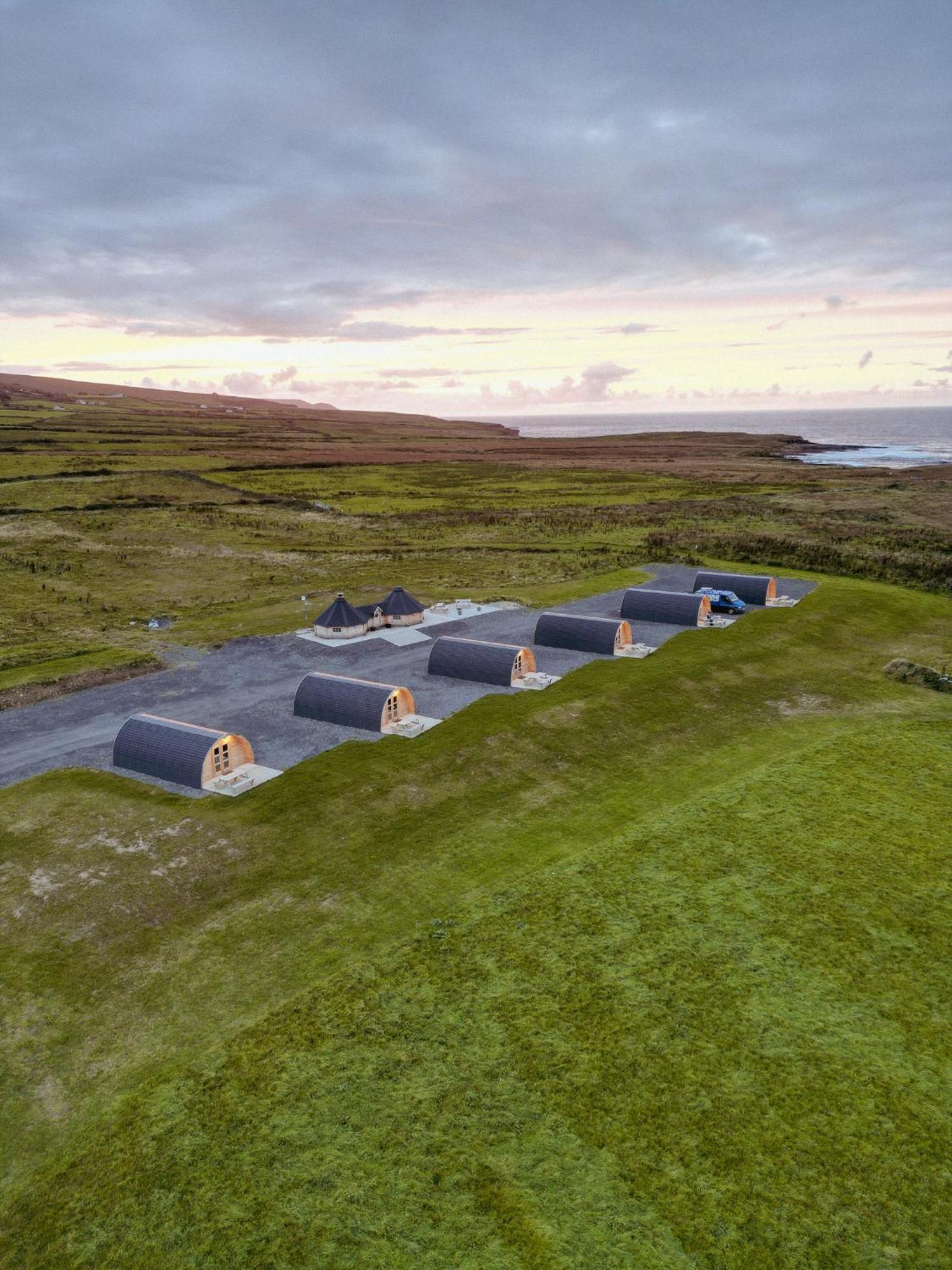 Hotel Ceide Glamping Ballycastle  Exterior foto